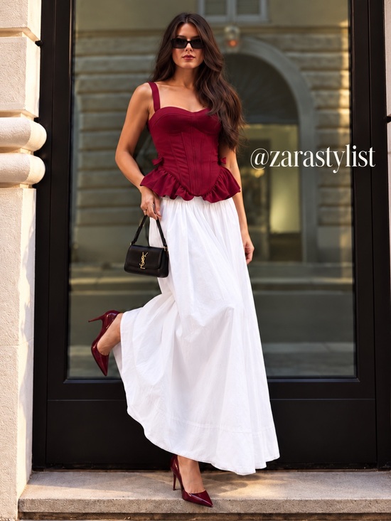 Zara Dresses & Skirts - VIRAL FALL 🍁 LUXURY MIDI  SKIRT SIZE L
🚨FINAL PRICE NO DISCOUNT